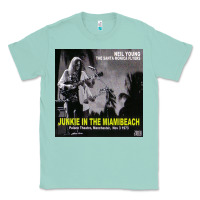 Seafoam Neil Young Classic Tee - linhVisuals