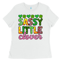 Sassy Little Clover St Patrick S Day Ladies Tee | Teevron