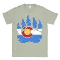 Matcha colorado state flag bear paw print pocket place Classic Tee - linhVisuals