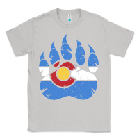 Moon Dust colorado state flag bear paw print pocket place Classic Tee - linhVisuals