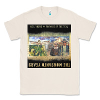 Natural Neil Young Classic Tee - linhVisuals