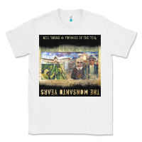 White Neil Young Classic Tee - linhVisuals