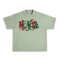 Oil Green nurse christmas Urban Heavy Tee - RacoonDesign