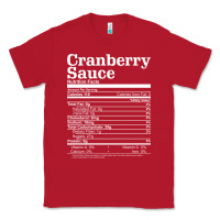 Red cranberry sauce nutrition facts funny thanksgiving christmas food nutr Classic Tee - linhVisuals