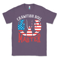 Lavender crawfish boil master american  flag us big red lobster design Classic Tee - linhVisuals