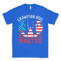 True Royal crawfish boil master american  flag us big red lobster design Classic Tee - linhVisuals
