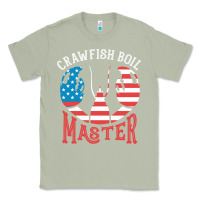 Matcha crawfish boil master american  flag us big red lobster design Classic Tee - linhVisuals