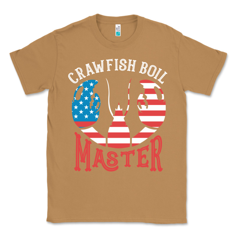 Crawfish Boil Master American  Flag Us Big Red Lobster Design Classic Tee by linhVisuals | Teevron