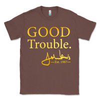 Chestnut good trouble john lewis signature Classic Tee - linhVisuals