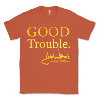 Copper good trouble john lewis signature Classic Tee - linhVisuals