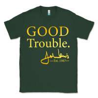 Sports Green good trouble john lewis signature Classic Tee - linhVisuals