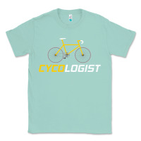 Seafoam cycologist funny cycling and bicycle sport design cycler humor gift bi Classic Tee - linhVisuals