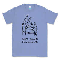 Colony Blue Car Seat Headrest Classic Tee - linhVisuals