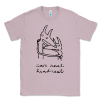 Lilac Car Seat Headrest Classic Tee - linhVisuals