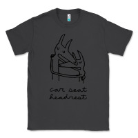 Smoke Car Seat Headrest Classic Tee - linhVisuals
