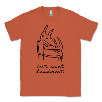 Copper Car Seat Headrest Classic Tee - linhVisuals