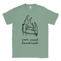 Sage Car Seat Headrest Classic Tee - linhVisuals