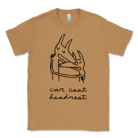Toasted Coconut Car Seat Headrest Classic Tee - linhVisuals