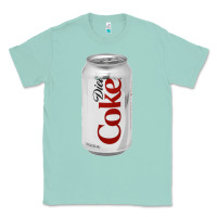Seafoam Diet Cola Coke Classic Tee - linhVisuals