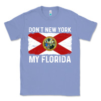 Colony Blue don't new york my florida vintage flag funny saying gift Classic Tee - linhVisuals