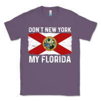 Lavender don't new york my florida vintage flag funny saying gift Classic Tee - linhVisuals