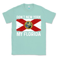 Seafoam don't new york my florida vintage flag funny saying gift Classic Tee - linhVisuals