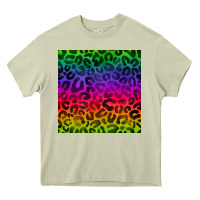 Mossy colorful leopard seamless pattern Heavy Core Tee - BundleAndBundleShop