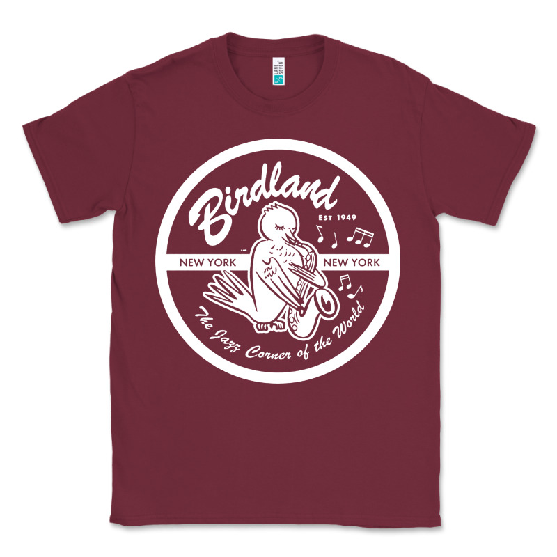 Birdland Jazz Club Classic Tee by linhVisuals | Teevron