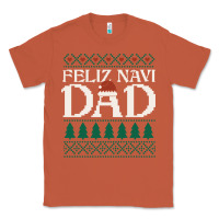 Copper feliz navi dad ugly christmas sweater funny spanish xmas pun gift for Classic Tee - linhVisuals