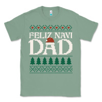 Sage feliz navi dad ugly christmas sweater funny spanish xmas pun gift for Classic Tee - linhVisuals