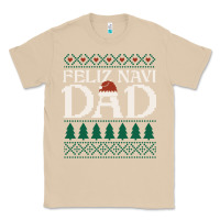 Mushroom feliz navi dad ugly christmas sweater funny spanish xmas pun gift for Classic Tee - linhVisuals