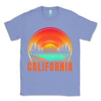 Colony Blue california t  shirt california sunset vintage trees scenery t  shirt Classic Tee - linhVisuals