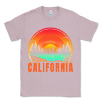 Lilac california t  shirt california sunset vintage trees scenery t  shirt Classic Tee - linhVisuals
