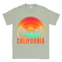 Matcha california t  shirt california sunset vintage trees scenery t  shirt Classic Tee - linhVisuals