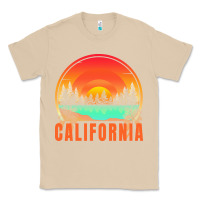 Mushroom california t  shirt california sunset vintage trees scenery t  shirt Classic Tee - linhVisuals