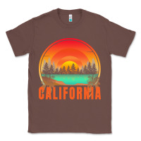 Chestnut california t  shirt california sunset vintage trees scenery t  shirt Classic Tee - linhVisuals