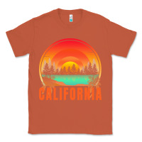 Copper california t  shirt california sunset vintage trees scenery t  shirt Classic Tee - linhVisuals