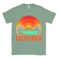 Sage california t  shirt california sunset vintage trees scenery t  shirt Classic Tee - linhVisuals