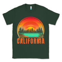 Sports Green california t  shirt california sunset vintage trees scenery t  shirt Classic Tee - linhVisuals