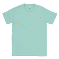 Seafoam flag of alaska Classic Tee - linhVisuals