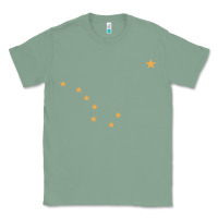 Sage flag of alaska Classic Tee - linhVisuals
