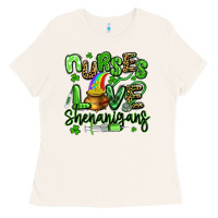 Bone nurses love shenanigans st patricks day Ladies Tee - Artiststas