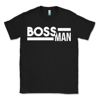 Black boss man Classic Tee - linhVisuals