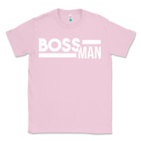 Bubblegum Pink boss man Classic Tee - linhVisuals