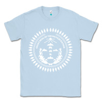 Dusty Blue great seal of the navajo nation faded style design Classic Tee - linhVisuals