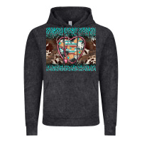 Vintage Black western nurse stethoscope turquoise leopardes Vintage Hoodie - BarkalooDesign