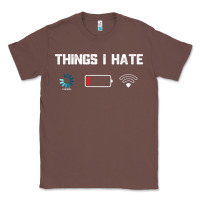 Chestnut funny things i hate low battery and wifi connection Classic Tee - linhVisuals