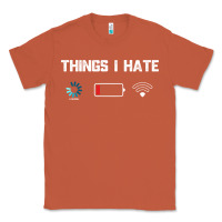 Copper funny things i hate low battery and wifi connection Classic Tee - linhVisuals