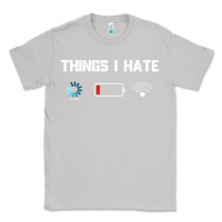 Moon Dust funny things i hate low battery and wifi connection Classic Tee - linhVisuals
