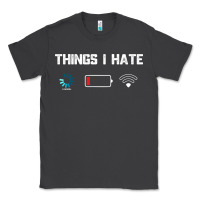 Smoke funny things i hate low battery and wifi connection Classic Tee - linhVisuals